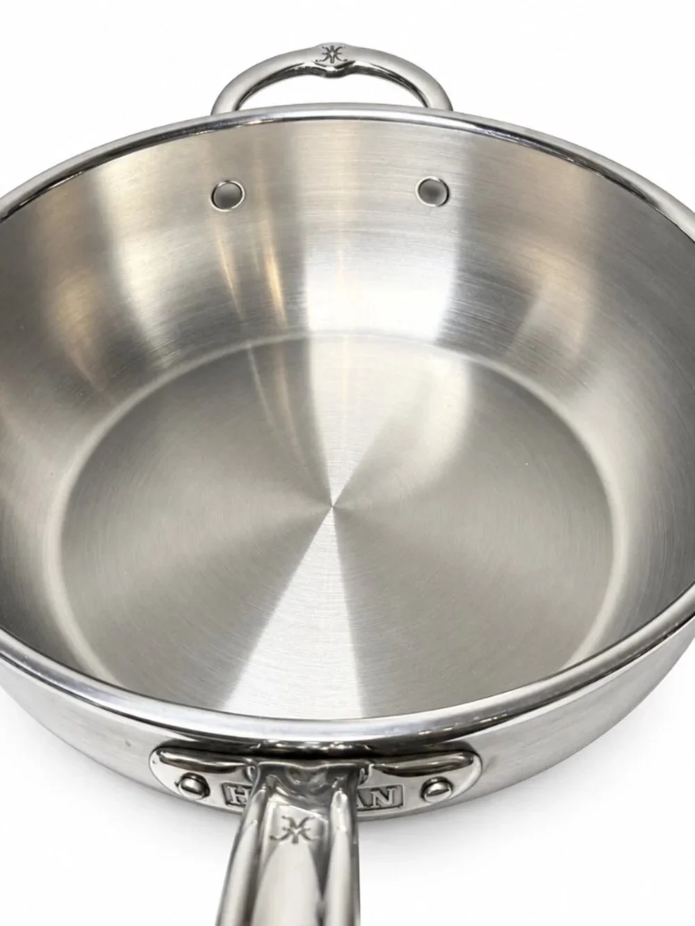 Hestan NanoBond Molecular Titanium 5 Qt Essential Pan With Lid - Made in Italy